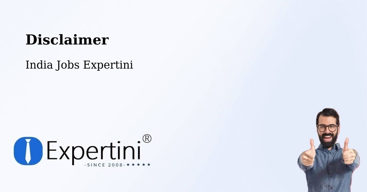 Disclaimer – Pathankot - India Jobs Expertini